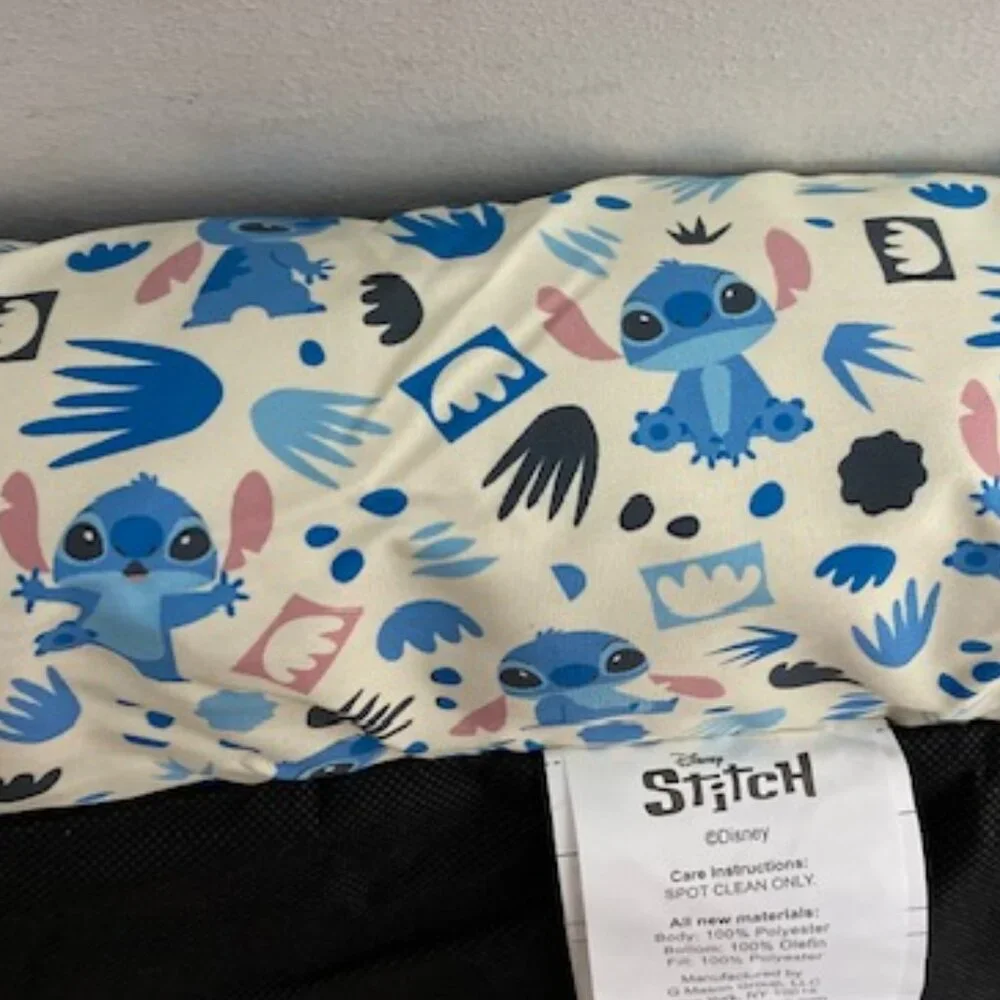 Disney Stitch Pet Bed 20in x 16in x 6in